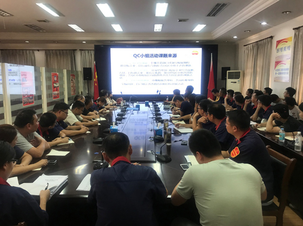 公司开展质量治理知识培训