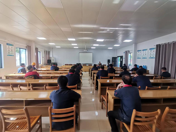 装置公司组织开展复工清静教育培训