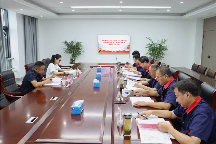 公司召开学习贯彻习近平新时代中国特色社会主义头脑主题教育专题...