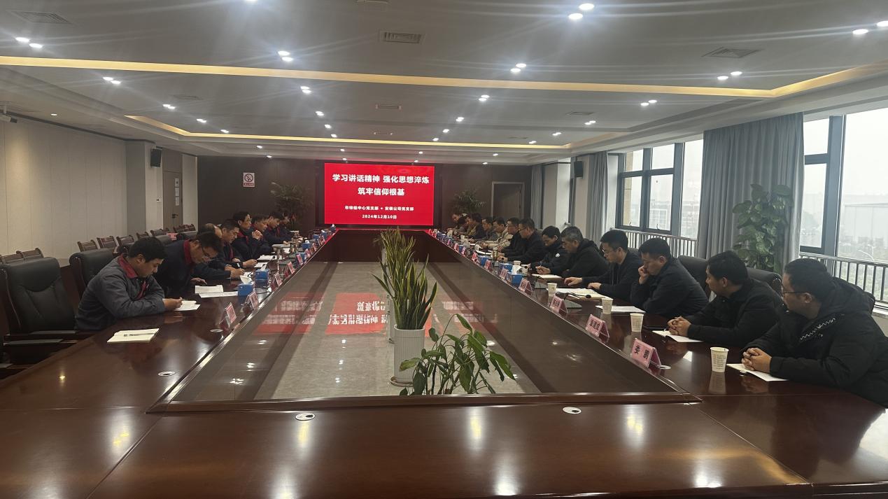 装置公司党支部团结市特检中心党支部开展党日运动