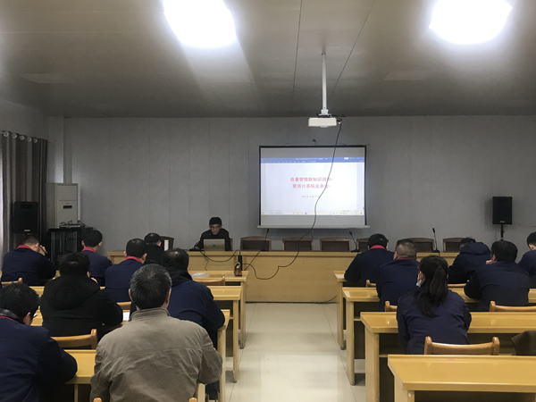 公司召开质量治理新知识培训会 