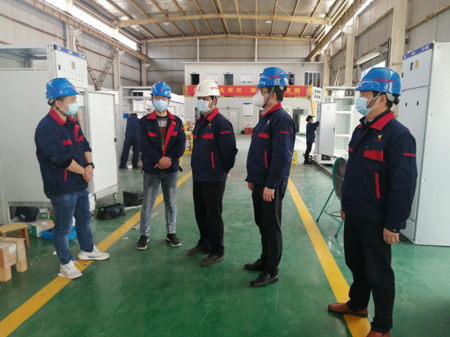 公司检查复工复产的防疫和清静事情