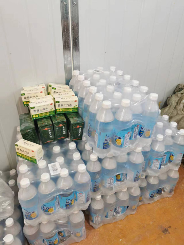 江西鑫科项目增强防暑降温事情