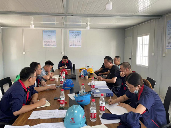 公司工业升级基地项目研发楼主体结构通过验收