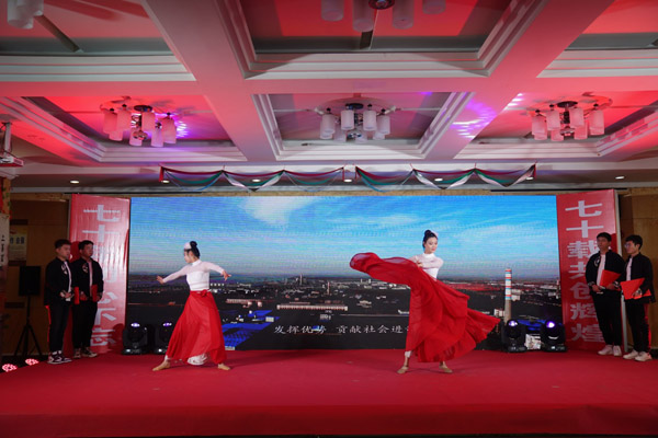 公司举行“建安赋”配乐．朗诵．舞蹈专题竞演 