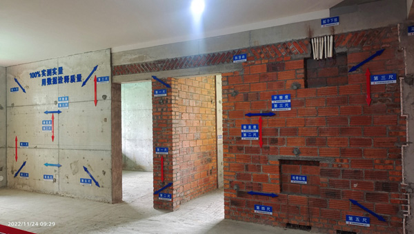 公司加入修建质量治理标准化施工观摩运动