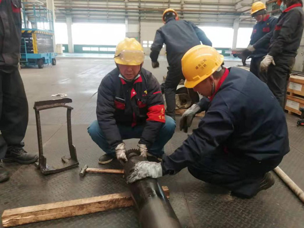 装置公司胜利完成金威铜业大修项目