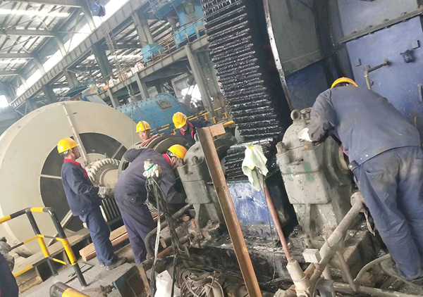 装置公司元宵节磨练忙