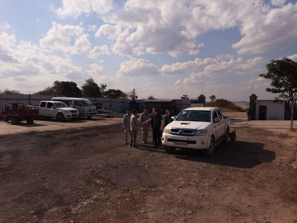 304永利集团唯一矿建公司到刚果（金）公司交流