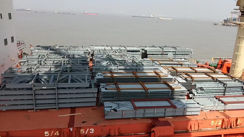 公司钢结构顺遂出口厄瓜多尔