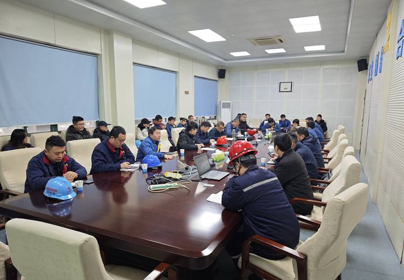 第一事业部承建的一项工程完工通过验收