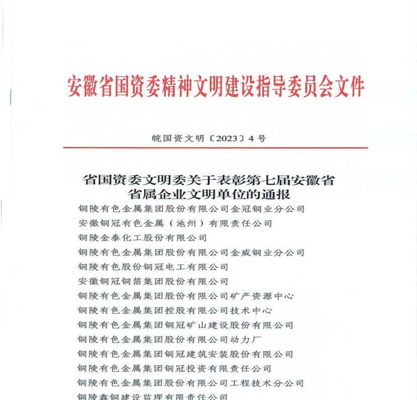 公司荣获省市级文明单位表扬