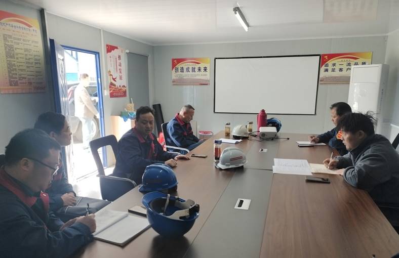 公司开展第一季度清静环保综合检查